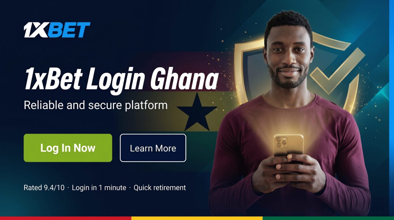 1xbet ghana login